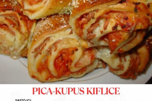 Savršene pica-kupus kifle – Brzo i jednostavno