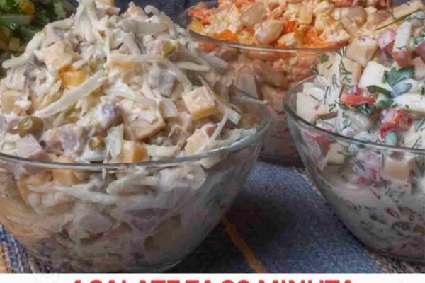 Praznični stolovi gotovo uvijek sadrže nekoliko vrsta salata koje svojim okusima i raznolikim sastojcima oduševljavaju goste. Bilo da je riječ o proslavi Nove godine, Božiću ili nekoj drugoj svečanoj prilici, salate su nezaobilazan dio trpeze. Uz jednostavne, ali ukusne sastojke, moguće je napraviti salate koje će zasigurno zadovoljiti sve ukuse. Ako tražite brze i ukusne recepte koji će vas uštedjeti vremena, a istovremeno donijeti sočne i svježe okuse na vaš stol, ovi četiri recepta salata spremna za samo 30 minuta bit će idealan izbor. Svaka salata donosi poseban okus, bilo da ste ljubitelj povrća, mesa, ili kombinacije oba. Recept 1: Svježa salata s krastavcima i zelenim graškom Ova salata je savršen izbor za ljubitelje laganih i osvježavajućih kombinacija, a njena priprema je brzinska. U svega nekoliko minuta možete pripremiti salatu koja će biti idealna kao prilog uz bilo koji obrok ili kao samostalan obrok za one koji žele nešto lagano. Sastojci: 2 kisela krastavčića – narežite na trakice 1 svježi krastavac – narežite na ploške Kopar i peršin – nasjeckajte 200 grama zelenog graška – možete koristiti smrznuti grašak Sol i papar – po ukusu Maslinovo ulje – za dresing Priprema: U velikoj zdjeli pomiješajte kiseli krastavčić i svježi krastavac. Dodajte zeleni grašak, prethodno odmrznut ako je bio zamrznut, te nasjeckane kopar i peršin. Za kraj, dodajte sol, papar i maslinovo ulje. Dobro promiješajte sve sastojke. Ova salata je nevjerojatno svježa i lagana, a ujedno i bogata vitaminima. Brzo je gotova, a donosi pravo osvježenje za vašu prazničnu trpezu. Recept 2: Pileća salata s povrćem i majonezom Ova salata, bogata pilećim mesom, povrćem i bijelim grahom, predstavlja nutritivno bogat obrok. S odličnim balansiranjem svježine povrća i kremaste teksture majoneze, ova salata će sigurno biti hit na svakom stolu. Sastojci: 250 grama pilećih fileta – skuhajte i narežite na kockice 50 grama sira – narežite na trakice 150 grama mrkve – naribajte 200 grama bijelog graha – iz konzerve, isperite Majoneza – po ukusu Priprema: Skuhajte pileća prsa i narežite ih na male kockice. Sirovi sir narežite na trakice i dodajte u zdjelu s pilećim mesom. Mrkvu naribajte i dodajte u smjesu zajedno s bijelim grahom. Dodajte majonezu po ukusu i dobro promiješajte. Ova salata je izuzetno kremasta i zasitna, savršena za svečane prigode jer je ukusna i hranjiva. Uz nju ćete sigurno imati dovoljno energije za cijeli dan. Recept 3: Svinjska salata s kupusom i graškom Ova salata sa svinjetinom i kupusom donosi savršen spoj okusa, gdje kisela svinjetina dolazi do izražaja u kombinaciji s zelenim graškom. Idealna je za one koji vole bogatije salate s mesom, ali ne žele provesti mnogo vremena u kuhinji. Sastojci: 100-150 grama kupusa – nasjeckajte 70 grama sira – narežite na kockice 250 grama kuhane svinjetine – narežite na kockice 100 grama zelenog graška Majoneza – po ukusu Priprema: Kupus nasjeckajte na sitno i stavite u veliku zdjelu. Dodajte kockice kuhanog sira i svinjetine. Dodajte zeleni grašak i sve dobro promiješajte. Na kraju, dodajte majonezu po želji i još jednom sve sjedinite. Ova salata donosi bogatstvo proteina i zadovoljava one koji žele jaču verziju salate, dok i dalje ostaje jednostavna za pripremu. Recept 4: Voćna salata s povrćem i majonezom Za ljubitelje slatkih salata s voćem, ovaj recept će biti pravi hit. Kombinacija jabuke, mandarine i paprike stvara neobičan, ali ukusan spoj okusa, dok majoneza i kiselo vrhnje dodaju kremastu teksturu. Sastojci: 70 grama sira – narežite na kockice 1/2 paprike – narežite na kockice 1 kiseli krastavac – narežite na ploške 1 jabuka – narežite na male komadiće 1 mandarina – prepolovite kriške 1 žlica majoneze 2 žlice kiselog vrhnja 1 žlica gorušice u zrnu Sol – po ukusu Kopar i peršin – nasjeckajte za dekoraciju Priprema: Sirovi sir narežite na kockice i stavite u zdjelu. Dodajte papriku, kiseli krastavac, jabuku i mandarinu. U posebnoj posudi, pomiješajte majonezu, kiselo vrhnje i gorušicu. Prelijte smjesu s dresingom i sve dobro promiješajte. Pospite s koprom i peršinom za završnu dekoraciju. Ova salata s voćem i povrćem je pravi osvježavajući obrok koji može poslužiti i kao prilog ili lagani desert. Sa svojim kiselkastim i slatkim notama, sigurno će osvojiti sve goste. Bilo da ste ljubitelj svježih salata s povrćem, kremastih salata s mesom ili slatkih voćnih salata, svaki od ovih recepata nudi brzu i jednostavnu pripremu bez žrtvovanja okusa. I što je najbolje, ne zahtijevaju puno vremena i savršeno se uklapaju u svaku prigodu, od blagdanskih obroka do svakodnevnih užitaka.