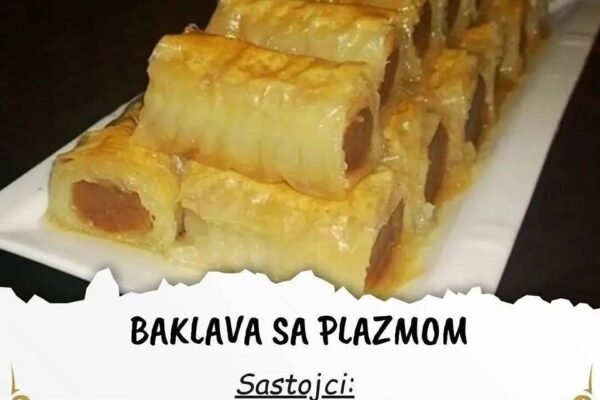 BAKLAVA S PLAZMOM: Morate je probati jer stvarno je predobra!