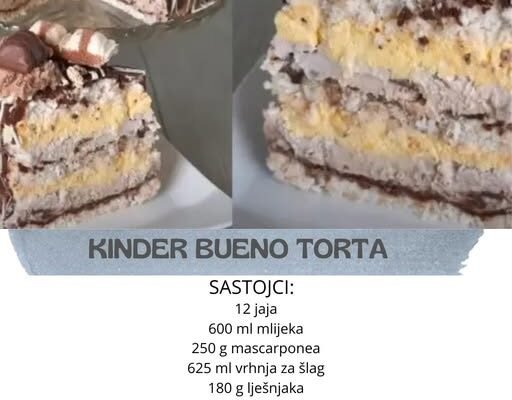 FANTAZIJA OD TORTE: Lešnik kore i predivne čoko kreme čine ovaj miks perfektnim..