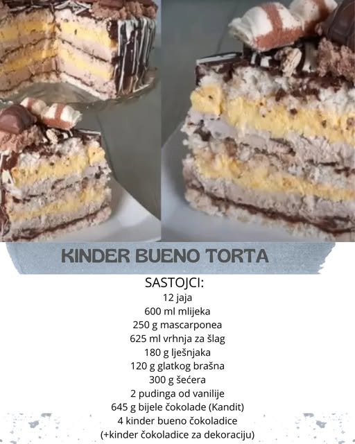FANTAZIJA OD TORTE: Lešnik kore i predivne čoko kreme čine ovaj miks perfektnim..