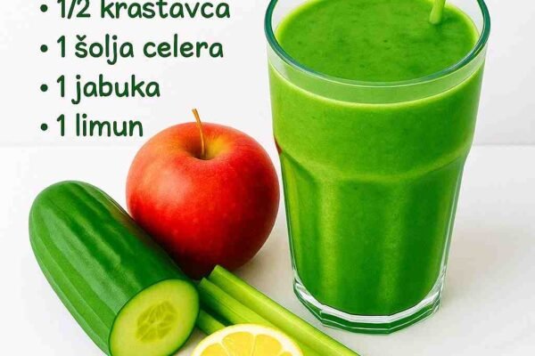 Ovaj zeleni detoks napitak uklanja toksine poput usisavača!