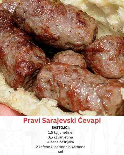 Korak po korak kroz pripremu Sarajevskih ćevapa