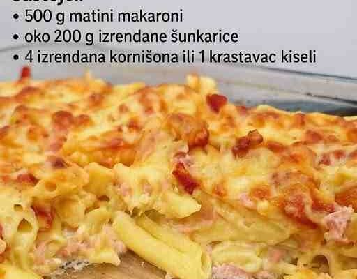 RECEPT ZA BRZI RUČAK – Fantazija ukusa iz rerne, gotov za 30 minuta!