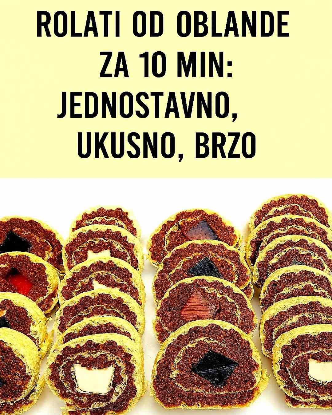 Rolati od oblande za 10 min: Jednostavno, ukusno, brzo