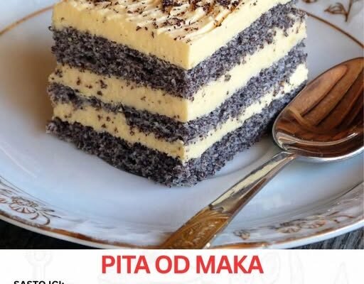 Pita od maka kao iz POSLASTIČARNICE – Jednostavan recept za prazničnu poslasticu!
