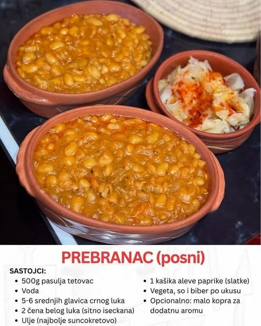 Posni prebranac sa tetovcem – Ukusan i zdrav recept