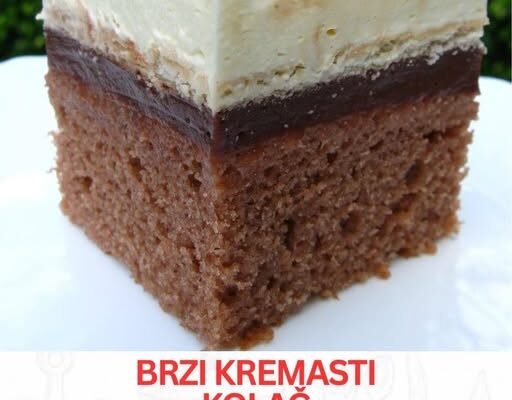 Brzi kremasti kolač: Jednostavan recept koji svako može savladati!