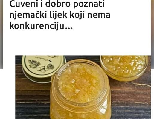 ĐUMBIR, BIJELI LUK I LIMUN: Čuveni i dobro poznati njemački lijek koji nema konkurenciju…