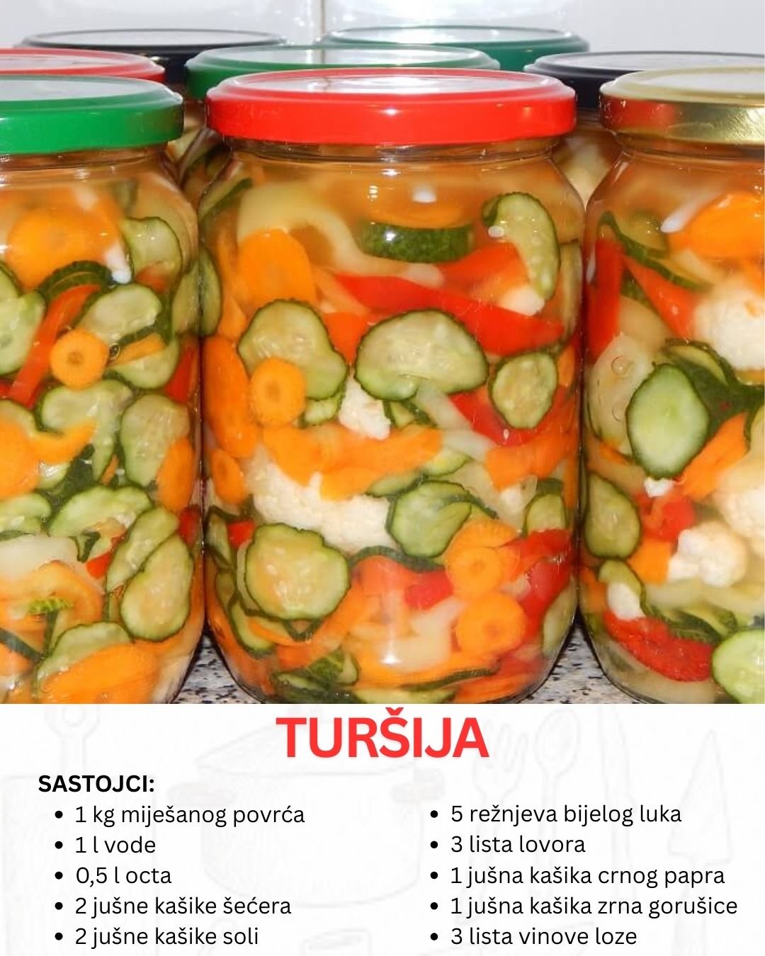 Savršena zimnica: Turšija za početnike koju ne možete pokvariti