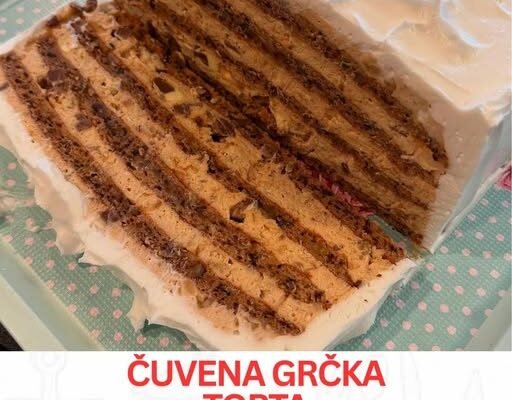 ČUVENA GRČKA T0RTA – KRALJICA među desertima!