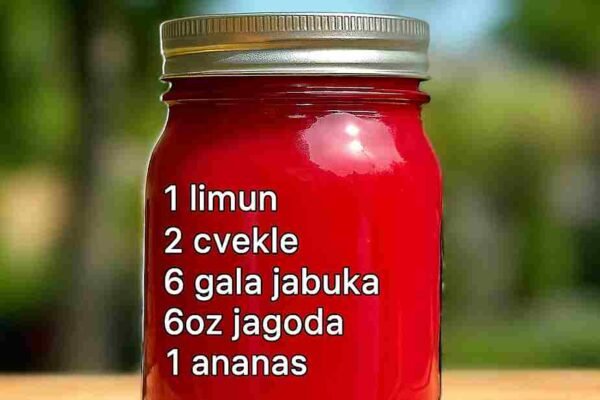 Ako tražite prirodan način da podignete nivo energije i poboljšate svoje zdravlje, ovaj sok od 5 sastojaka je pravi izbor za vas. Bogat je vitaminima i mineralima, posebno željezom, koje pomaže boljoj cirkulaciji i jačanju imuniteta. Redovno konzumiranje ovakvih prirodnih sokova može doprinijeti vitalnosti, boljoj koncentraciji i većoj izdržljivosti tokom dana. Nedostatak željeza je vrlo čest problem koji može izazvati umor, slabost i pad imuniteta. Upravo zato, prirodni sokovi poput ovog su odličan način da tijelu pružite ono što mu je potrebno bez vještačkih dodataka. Osim što je zdrav, ovaj napitak je i izuzetno ukusan, te može postati vaša svakodnevna zdrava navika. Ono što je najbolje – priprema je vrlo jednostavna! Sve što trebate jeste nekoliko minuta i svježi sastojci, a dobit ćete više od 1 litra svježeg, hranjivog soka koji će vas napuniti energijom. 🥝 Sastojci: 2 zelene jabuke 🍏 1 krastavac 🥒 2 šake svježeg špinata 🌿 1 limun 🍋 1 kriška ananasa 🍍 🥤 Način pripreme: Operite sve sastojke i narežite ih na manje komade. Stavite ih u sokovnik i iscijedite sok. Ako nemate sokovnik, možete ih blendati, a zatim procijediti kroz gazu ili cjediljku. Dobit ćete više od 1 litra svježeg soka. Poslužite odmah, najbolje rashlađeno, za maksimalnu svježinu i nutritivnu vrijednost. ✨ Savjet: Ovaj sok možete piti ujutro na prazan stomak za najbolji efekat ili tokom dana kada osjetite pad energije.