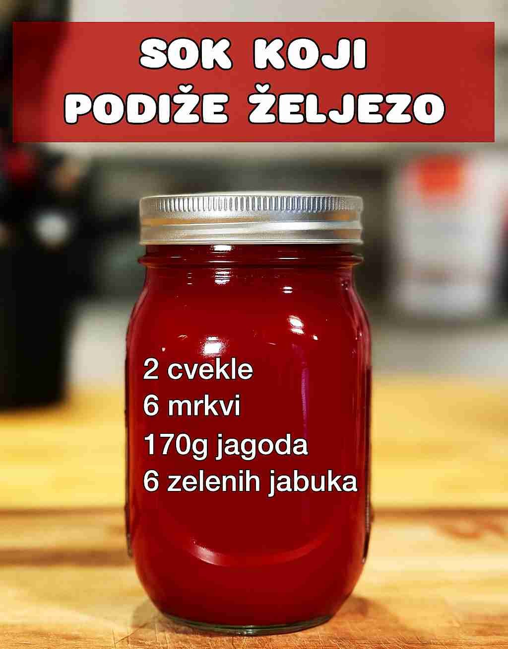Ako tražite piće koje može osvežiti vaše telo, poboljšati zdravlje i uneti energiju već od jutra – onda je Apple-Beet-Carrot sok pravi izbor! 💫 Ovaj sok često nazivaju „miracle juice“, jer kombinuje prirodnu slatkoću jabuka, zemljani ukus cvekle i svežinu šargarepe u savršeno balansiranu čašu puna vitamina, minerala i antioksidanata. ✨ Redovno konzumiranje ovog soka može doprineti zdravlju kože, poboljšanju vida, jačanju imuniteta, pa čak i boljoj probavi. Zbog visokog sadržaja vitamina A, C, gvožđa i vlakana, ovo piće je odličan saveznik protiv umora i toksina iz organizma. Najbolje vreme za uživanje u njemu je ujutru na prazan stomak, kada telo najbolje apsorbuje hranljive materije. 🍹 Sastojci za 1L soka: 2 jabuke 🍏 2 srednje šargarepe 🥕 1 srednja cvekla (sirova, oljuštena) 🌱 1 kašika soka od limuna 🍋 (opciono, za dodatnu svežinu) 1 komad đumbira (2-3 cm, opciono za aromu) 🌿 Priprema je jednostavna – sve sastojke očistite, naseckajte i stavite u sokovnik. Dobijeni sok čuvajte u staklenoj flaši do 72 sata u frižideru, ili ga zamrznite do 30 dana. 🧊 Uživajte u ovom prirodnom eliksiru zdravlja i podelite ga sa porodicom – sigurno će vam postati jutarnji ritual! ❤️