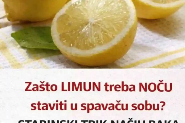 Ali da li ste znali da limun treba staviti u spavaću sobu kako biste imali bolji san? To je stara praksa koje se vaši baka i deka možda sjećaju, ali je danas za mnoge nepoznanica. Ako vas muči nesanica, isprobajte sledeći trik: limun isjecite na četiri dela i stavite ga u činiju ili posudu koju ćete staviti pored kreveta. Ostavite ga tu preko noći, a ovo bi trebalo da vam pomogne da bolje spavate i osjećate se odmornije narednog dana. Brainberries now Unforgettable Awkward Moments From The Olympics 645 × Ako mislite da je ovo besmisleno; stručnjaci tvrde drugačije – miris limuna pomoći će vam da otvorite disajne puteve i da lakše zaspite. Citrusni mirusi takođe olakšavaju stres, što doprinosi opuštanju, te ćete samim tim brže utonuti u san. Miris limuna djeluje i na raspoloženje, te može da vam pomogne u snižavanju krvnog pritiska, a obe ove stvari pomažu da imate mirniji, čvršći san.