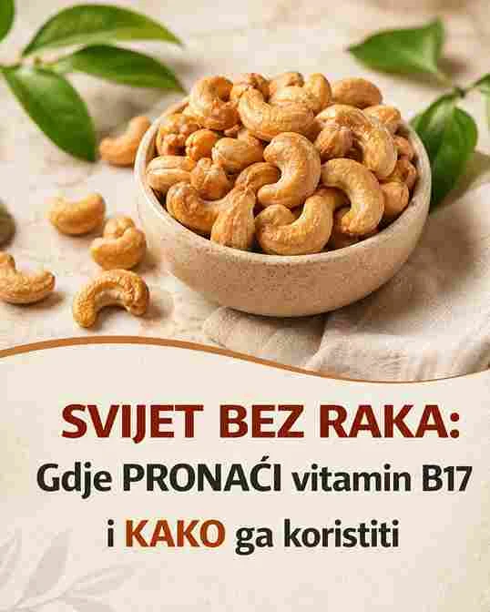 Važno upozorenje Oprez pri konzumaciji Koštice koje sadrže amigdalin mogu oslobađati cijanid u organizmu ako se konzumiraju u velikim količinama. Zbog toga pretjerana upotreba može biti opasna. Nema dokaza da liječi rak Trenutno ne postoje pouzdani naučni dokazi da vitamin B17 može izliječiti ili spriječiti rak. Zdravstvene organizacije preporučuju provjerene medicinske tretmane i savjetovanje sa ljekarom. Zaključak Vitamin B17 je prirodni spoj koji se nalazi u određenim sjemenkama i voću. Iako je popularan u alternativnim krugovima, treba ga koristiti pažljivo i informisano. Za očuvanje zdravlja najvažniji su uravnotežena ishrana, fizička aktivnost i redovni medicinski pregledi.