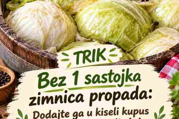 Bez ovih važnih koraka kiseli kupus može se pokvariti: Kako ga pravilno pripremiti da traje do proljeća