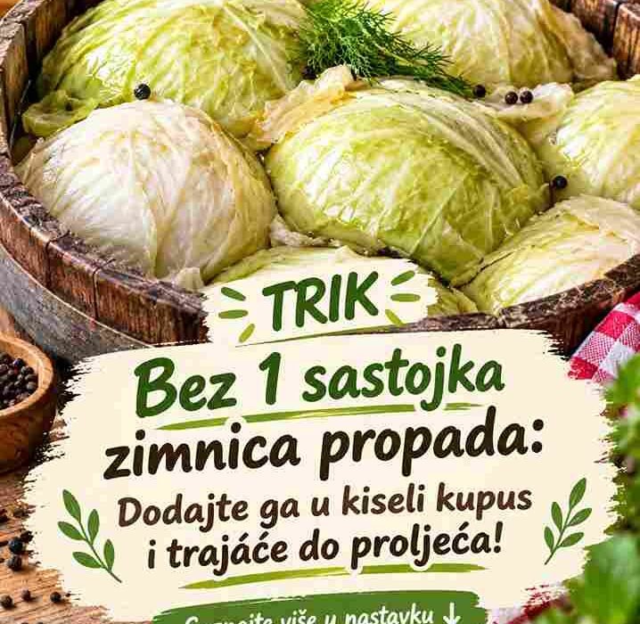 Bez ovih važnih koraka kiseli kupus može se pokvariti: Kako ga pravilno pripremiti da traje do proljeća